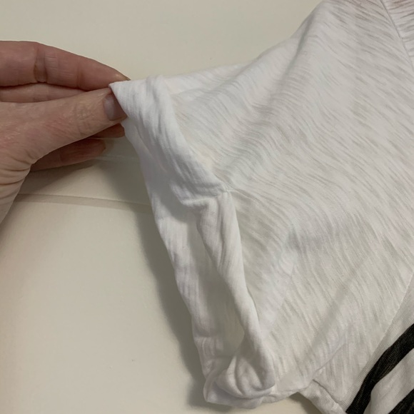 ❤️Rag & Bone Black White Stripe Tee T Shirt Tee M - Picture 3 of 6